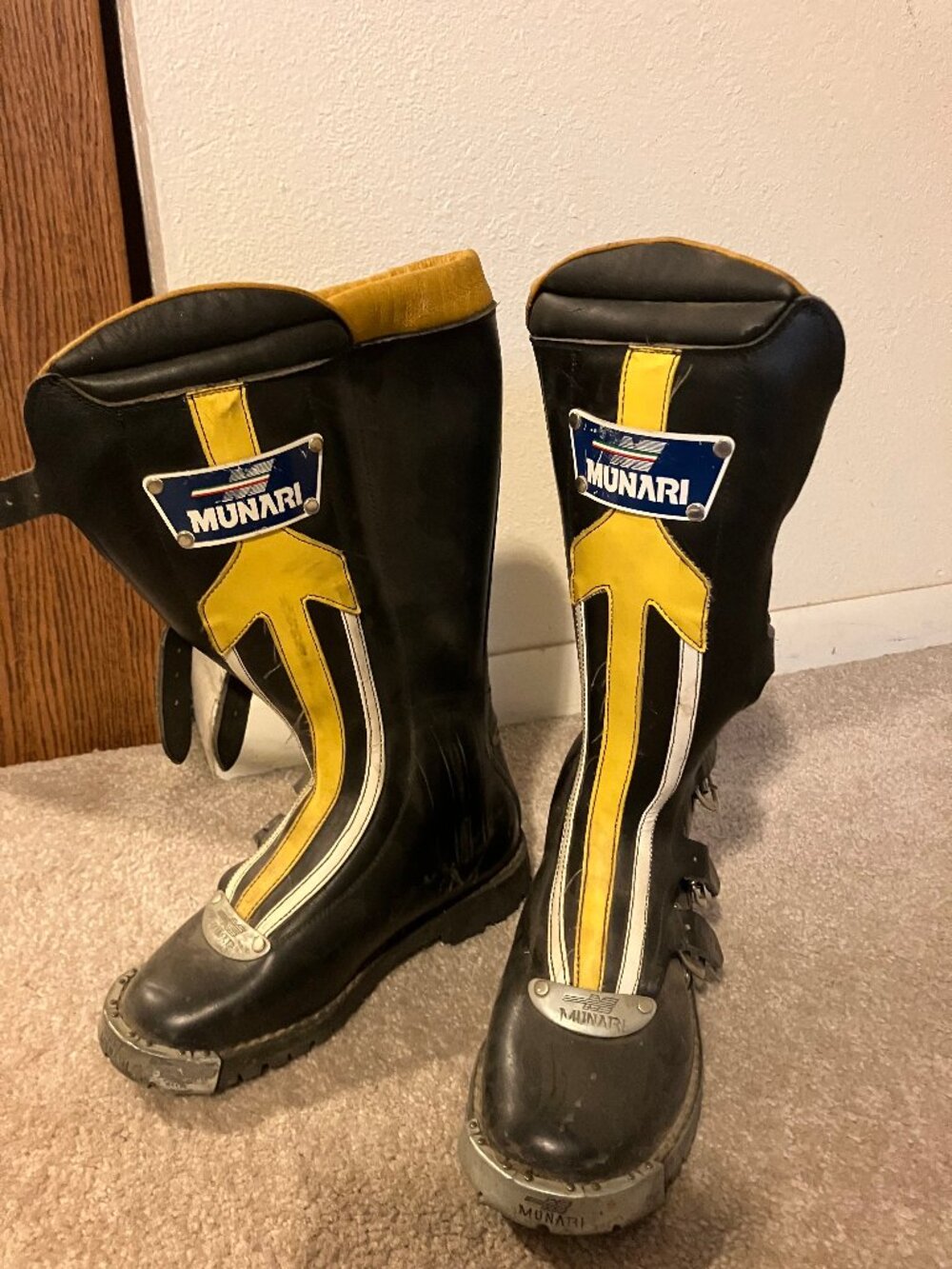 Munari Vintage Munari Motorcross Boots size 7